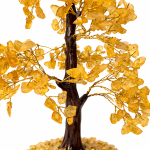 Árbol de Citrino Amarillo de Cristal con 300 Fichas, Bonsái de Piedras Preciosas Hecho a Mano, Decoración Feng Shui para la Riqueza, para Hogar y Oficina, Regalo, Proveedor al por Mayor - Product Image 2