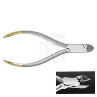 Instruments orthodontiques, coupe-fils dentaire en acier inoxydable, pinces pour couper les fils d'arcure durs, adaptés aux appareils dentaires