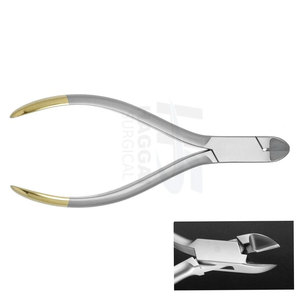 Instruments orthodontiques, coupe-fils dentaire en acier inoxydable, pinces pour couper les fils d'arcure durs, adaptés aux appareils dentaires - Product Image 3