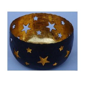 Portavelas de calabaza votiva de hierro con patrón de corte láser de alta calidad, portavelas con luz en T, portavelas para decoración del hogar para fiesta de boda - Product Image 5