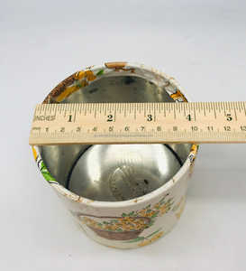 <b>Vintage</b> Ransburg Canister in Pure Copper with Retro <b>Tin</b> Design Perfect for Stylish Storage and Tableware Decor - Product Image 3