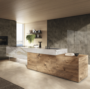 Gabinetes de Cocina Europeos Modernos Personalizados JY Project, Sistema de Almacenamiento Independiente RTA, Herrajes, Fabricación en Vietnam - Product Image 2