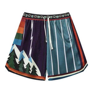 Pantalones Cortos de Malla para Hombre 2026, Diseña Tu Propio Logotipo, 100% Poliéster, Secado Rápido, Transpirables, Ecológicos, con Cierre de Cordón, Más Vendidos - Product Image 6