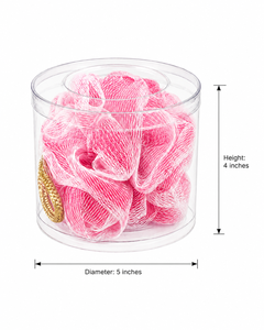 Single Loofah - Cylinder Box - Product Image 1