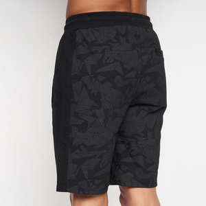 <b>Men</b> Fleece Shorts Geometric <b>Camo</b> Print Cotton Polyester Jogger Shorts Athletic Gym Activewear Drawstring Waist Wholesale - Product Image 2