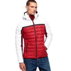 2021 Custom Men's Woolen Puffer <b>Jacket</b> <b>Smart</b> Casual Design with Hood and Zipper Closure for Winter Casual Wear - Product Image 1