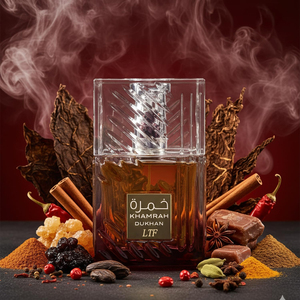 Khamrah-Dukhan ORG, parfums orientaux gourmands <span class=keywords><strong>de</strong></span> qualité supérieure <span class=keywords><strong>de</strong></span> LATAFA Dubaï, mélange <span class=keywords><strong>de</strong></span> saveurs fumées, d'encens et <span class=keywords><strong>de</strong></span> tabac riche. - Product Image 5