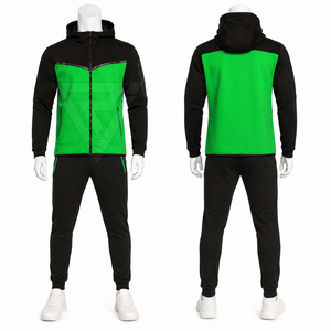 Chaqueta deportiva con capucha y cremallera Factory Direct Tech Fleece, con bolsillo con cremallera. - Product Image 4
