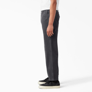 Pantalon de travail de charpentier haute visibilité, coupe droite, en toile de coton 100% de qualité supérieure, coupe-vent et respirant, fourni directement par l'usine - Product Image 2