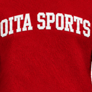 Pull en tricot doux rouge cramoisi personnalisé pour homme, col rond, manches longues, chaud, décontracté, pour l'hiver, avec logo sur le devant en relief - Product Image 5