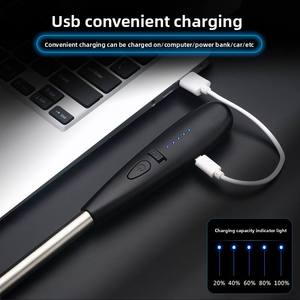 USB <b>Lighters</b> for BBQ Cooking Kitchen Cigarette Electric <b>Lighter</b> Smoking Dericsson Rechargeable <b>Windproof</b> Portable Plastic - Product Image 3