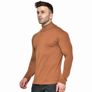 TRENDION APPARELAS Pull à col roulé slim pour homme, fabrication sur mesure, marque privée, 100% coton, pull d'hiver - Product Image 4