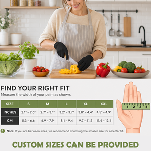 Black Full-Finger Multi Purpose <b>Gloves</b> with Anti-Slip Grip Breathable Stretch & <b>Touchscreen</b> Compatibility Other Sports <b>Gloves</b> - Product Image 6