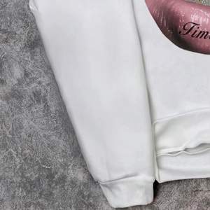 เสื้อฮู้ดดี้ผ้าฝ้ายออร์แกนิคแบบสั่งทำพิเศษ ทรงโอเวอร์ไซส์ หนานุ่ม พิมพ์ลายคุณภาพสูง ทรงบ็อกซี่  หนาพิเศษ - Product Image 4