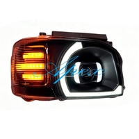 Phare avant LED Black Angel Eye pour Toyota Hiace Bus KDH200 2005-2009, pièces de phare LED KDH200 81150-26390 LH 81110-26390 RH