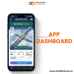 Electric Vehicle Taxi App Development with Charging <b>Station</b> Map Range Display Eco Friendly Filter and Green Ride Badge Taxi - Product Image 2