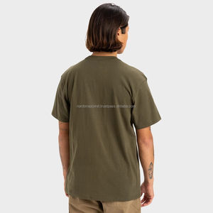 Nardon Apparel T-shirts graphiques personnalisés de haute qualité grande taille 100% coton tissé écologique propre conception marque logo imprimé - Product Image 2