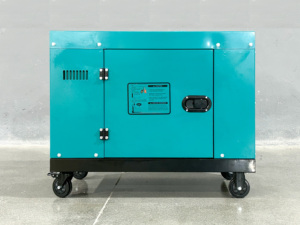 ALAD TECH オープンフレーム ポータブルディーゼル発電機 <span class=keywords><strong>2KW</strong></span>-15KW 240V/380V 自動始動 ATS エアークールドシステム搭載 50/60Hz - Product Image 2