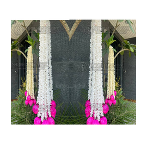 Chaîne Mongra Shobha Jain Impex avec décoration en bois de lotus, fabriquée à Delhi, Inde - Product Image 1