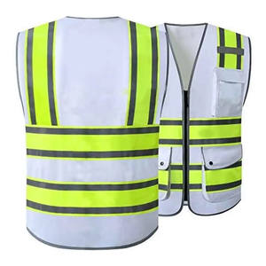 Chaleco de Seguridad para Hombre con Diseño Personalizado 2026, Chaleco Reflectante de Alta Visibilidad con Múltiples Bolsillos para Trabajo - Product Image 2