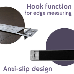 [แฮนดี้-เอจ]-ไม้บรรทัดวัดความแม่นยำแบบพับได้ (HT4700-017) - Product Image 3
