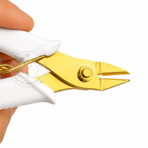 Reliable Supplier Pro Gold High Quality Stainless Steel Side Cutter Pliers <b>Light</b> Weight Smooth Work Jewelry Making Precision - Product Image 4