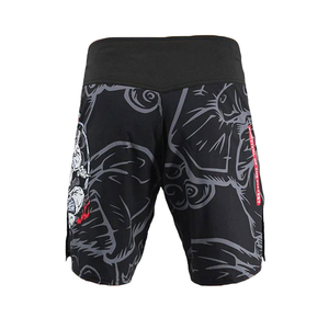 Pantalones Cortos de Muay Thai WKN Black Gold Dragon para Hombre, Ropa de Entrenamiento de Artes Marciales Mixtas, Impresión por Sublimación, Secado Rápido, Corte Regular - Product Image 3