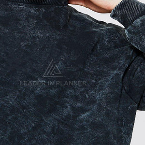 Sweat-shirt en molleton 100 % coton pour homme, confortable, respirant, effet délavé, idéal pour l'hiver - Faible MOQ, meilleur prix pour la vente en ligne - Product Image 6