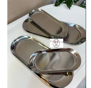 Plateaux de service ronds en métal gaufré pour aliments et chocolats, vaisselle la plus vendue, ustensiles de cuisine, plateaux pour la maison, provenance Inde - Product Image 5