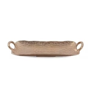 Classic Decorative Metal Chocolate Tray for <b>Sweet</b> Serving Dessert Display Tray <b>Party</b> and Event Table Use - Product Image 1