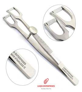 Pinzas Cottle Columella de 14.0 mm con tornillo de ajuste, instrumento quirúrgico ORL, herramienta médica de acero inoxidable - Product Image 1