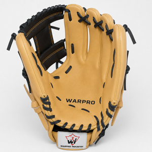 Premium Tan Black Leather <b>Baseball</b> Fielding Glove Durable Outfield Training Sports Mitt for Adult Youth Practice and Game Play - Product Image 5