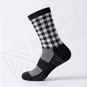 Calcetines Deportivos Acolchados de Alto Rendimiento, Absorción de Impactos para Baloncesto HSK007, Transpirables, Duraderos, Color Personalizado, Unisex - Product Image 3