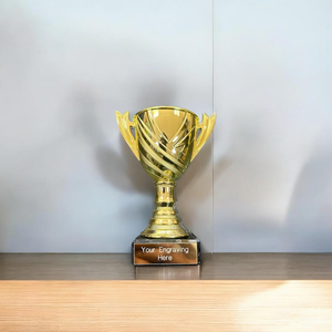 Gold Silver Bronze Plated <b>Trophy</b> Awards <b>Engraved</b> Personalised Sports Cup Prize for Games and Competitions - Product Image 4