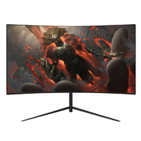 Moniteur de bureau 21,5/24/27 pouces pour le jeu, écran LED 1K 2K IPS/VA pour PC, 60Hz 75Hz 100Hz 120Hz, vente en gros directe d'usine en Chine