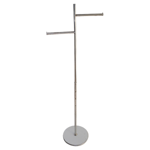 Bros Display Portable Modern Metal Clothing Rack Foldable Heavy Duty Luxury Retail Display Stand Garment Rack OEM ODM Vietnam - Product Image 2