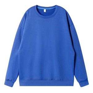 Sudadera Clásica Unisex de Cuello Redondo, Talla Grande, Color Sólido, Manga Regular, Tejido de Algodón, Estilo Casual para Otoño - Product Image 5