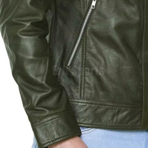 Trendy Lifestyle Outerwear <b>Winter</b> <b>Jacket</b> Quality Finish And Comfortable Feel For Everyday Fashion Wear <b>Leather</b> <b>Jacket</b> - Product Image 4