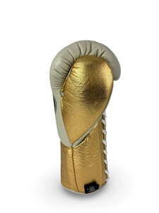 ไม่มีมวยไม่มีชีวิต ถุงมือ MMA หนังแท้คุณภาพสูงสไตล์เม็กซิกัน ปิดแบบผูกเชือก สำหรับผู้ใหญ่ กันลื่น ปรับข้อมือได้ - Product Image 4