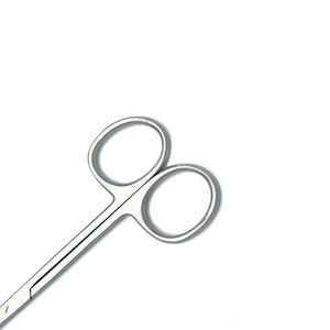 Tijeras de Iris Manuales de Acero Inoxidable de Alta Calidad, Curvas y Rectas, 4.5 Pulgadas, Instrumentos Quirúrgicos de Corte Preciso, Agarre Ergonómico - Product Image 3