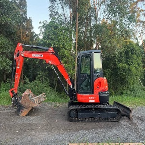 Mini Excavadora Hidráulica Usada Original U55 4 de 5 Toneladas, Modelo 2022, Potente Motor de 38KW con 850 Horas de Rendimiento Certificado - Product Image 2