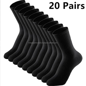 Unisex Custom <b>Dress</b> <b>Socks</b> Solid Color Breathable Cotton Blend - Product Image 6