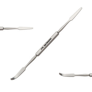 Dissectores de doble punta de 190 mm, elevador periostal de doble punta, raspador óseo quirúrgico de acero inoxidable para ortopedia y odontología. - Product Image 1
