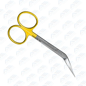 Tijeras dentales profesionales TC curvadas hechas de instrumentos quirúrgicos médicos TC de acero inoxidable alemán para precisión - Product Image 3