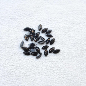 Vente chaude spinelle noir naturel 5mm 10mm à facettes Marquise tendance pierres précieuses en vrac prix de gros bijoux en pierres précieuses de qualité supérieure - Product Image 3