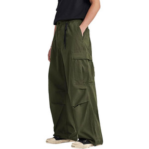 Pantalon cargo pour homme, style streetwear tendance, coupe décontractée, multi-poches, coton confortable, vêtements décontractés pour l'extérieur - Product Image 5