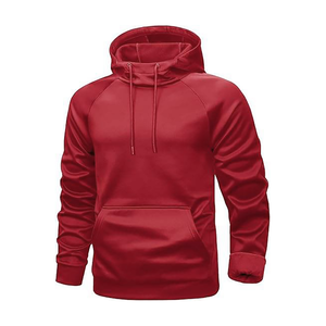 Sweat-shirt à capuche jaune pour homme, manches raglan, en polaire, décontracté, avec poches, coupe classique, pour l'automne, tricoté, couleur unie - Product Image 6