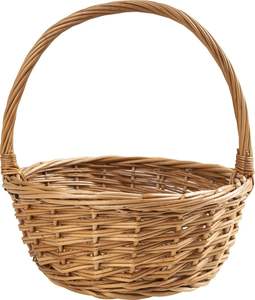 Cesta de Almacenamiento Tejida con Asa, Cesta de Ratán para Pan, Frutas, Pasteles, Plato para Servir Alimentos, Bandeja para el Hogar y la Cocina - Product Image 4