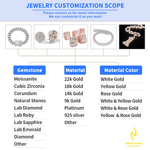 Vente en gros usine Bracelet chaîne tennis en argent sterling 925, serti de moissanite VVS certifiée GRA, plaqué rhodium, 2-6mm - Product Image 5