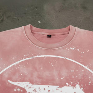 Camiseta de Hombre de Algodón de Alta Calidad con Estampado, Último Diseño, Impresión Personalizada, 100% Algodón, Camisetas Negras, 300GSM - Product Image 4